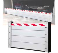 Barrières Anti-inondation L 658 x H 80cm Anti-inondation Barrières de Protection Contre Les inondations pour Garage Clôture Anti-inondation Étanche Amovible Aluminium Barrière anti-inondation
