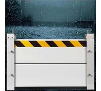 BarrièRes De DéFense Contre Les Inondat Polyvalent BarrièRe Anti-Inondation BarrièRe Mobile De Protection Contre Les Inondations RéUtilisable Batardeau Anti Inondation pour Porte
