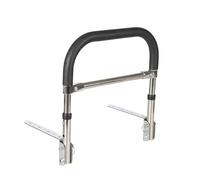 Barrières de lit en Acier Inoxydable for Personnes âgées, Barre d'appui Pliable avec accoudoirs antidérapants Mousse PU for la Maison et Les dortoirs