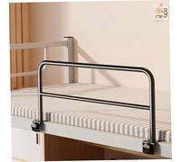 Barrières de lit pour adultes âgés - Garde-lit réglable en métal pour adulte - Rails de sécurité à clipser sans perçage pour étudiants, femmes enceintes, personnes handicapées - Garde adulte