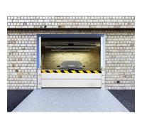 Barrières de Protection contre les inondations en aluminium for porte, bouclier de panneau anti-inondation réutilisable et détachable, système de prévention des eaux hautes(L 400cm(13.1ft),H40cm)