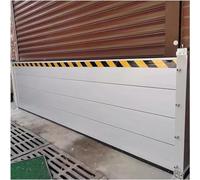 Barrières de Protection contre les inondations en aluminium for porte, bouclier de panneau anti-inondation réutilisable et détachable, système de prévention des eaux hautes(L 260cm(8.5ft),H80cm)