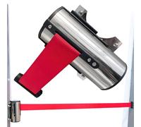 Barrières de sécurité à cordes, ceinture rétractable pour le contrôle de la foule | Barrière rétractable avec ceinture de sécurité magnétique - Ceinture rétractable pour barrière de sécurité pour