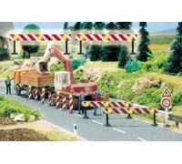 Barrières de Travaux Routiers Lumineuses Busch 5905 Pour Réseau HO/OO