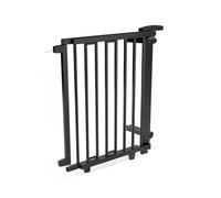 Barrire D'escalier Pivotante En Bois Noir 67-107