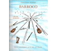 Joubert Claude-Henry - Barocco - Sax Alto, Piano