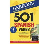 Barron's 501 Spanish Verbs – Barrons Educational