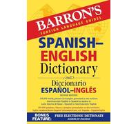 Barron's Foreign Language Guides Spanish-English Dictionary / Diccionario Espanol-Ingles