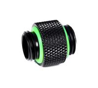 Barrow - Double Connecteur Mâle/Mâle 1/4" - Noir - TB2D-02