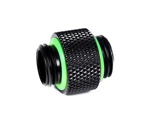 Barrow - Double Connecteur Mâle/Mâle 1/4" - Noir - TB2D-02