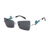 Barrow Femme Barrow SBA014 CALYPSO GLASANT S27K Lunettes de soleil Métal Palladium Violet Papillon Normale Ombré