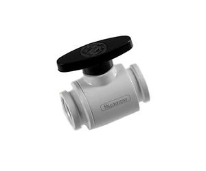 Barrow G1/10,2 cm Mini Valve avec manche ABS, Blanc