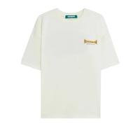 Barrow - Graphic-Print Cotton T-Shirt - Homme - Tops - Blanc - Taille: XS