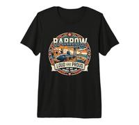 Barrow in Furness, née dans Le comté de Cumbria T-Shirt Haut de Gamme