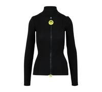 Barrow - Pull Noir à Côtes avec Col Montant - Femme - Pulls - Noir - Taille: 40 FR