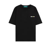 Barrow - T-shirt en coton avec logo sur le devant - Homme - Tops - Noir - Taille: L