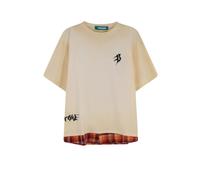 BARROW t-shirt en coton homme beige - S
