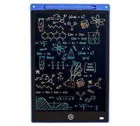 BARRU 1 pièce Tableau d'Écriture LCD Réutilisable 8,5 Pouces - Tablettes Graphiques avec Bouton D'effacement &Verrouillage - Idéal pour Bureau, Mémos, Calcul & Dessin(bleu)