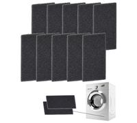 BARRU 10Pcs Filtre Seche Linge Compatible avec Bauknecht Privileg Whirlpool HX 481010354757, 225 x 107 x 8 mm Filtre éponge Tapis filtrant,filtre de sèche-linge pour pompe à chaleur