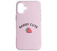 Barry Cute Fraise Coque pour iPhone 16 Plus