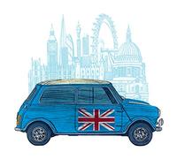 Barry Goodman (Mini London 40 x 50 cm Toile Imprimée