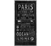 Barry Goodman WDC93046 Toile Imprimée, Multicolore, 50 x 100 cm