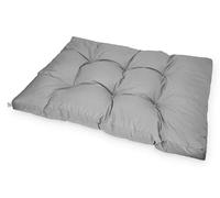 BARRY & LUCY Panier Lit pour Chien Matelassé Imperméable pour Petits Grands Et Moyens Chiens Chats (M, Gris)