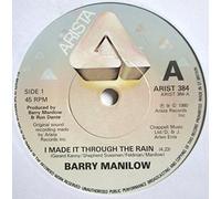 BARRY MANILOW - i made it through the rain 45 rpm single