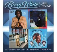 Barry White - 4 LPs on 2 CDs: I've Got So Much To Give / Stone Gon' / Rhapsoyd In White / Can't Get Enough (2 CD)