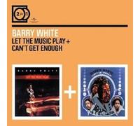 BARRY WHITE "LET THE MUSIC.../CANT GET ENOUGH" 2 CD NEW
