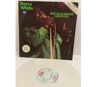 BARRY WHITE sha la la means i love you, WHITE VINYL. BTCL 1041