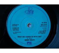 BARRY WHITE What Am I Gonna Do With You 7" 45