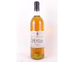 barsac sauternes château de rolland (étiquette sale) liquoreux 1984 - bordeaux
