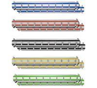 Barska AF13684 Étagères à clés étiquetées avec 101-200 crochets numérotés pour armoires à clés