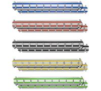 BARSKA Étagères étiquetées avec Crochets numérotés de 1 à 100 pour armoires à clés Unisexe, Multicolore