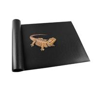 Bartageman-Teeppich-Reptile Mat-Reptile Terrarium-Liner-Reptile Terrarium Terrarium Terrarium, substrat, Non-GLIP Turtle Indentation
