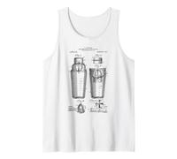 Bartender Barman Gift Drink Shaker & Mixer Patent Débardeur