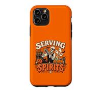 Bartender Halloween Squelette Servant Spirits Bar Staff Coque pour iPhone 11 Pro