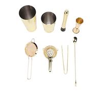 Bartender Kit Acier inoxydable Puits Température Effet de conservation Boston Shaker Tool Set Bar Set (Type B)