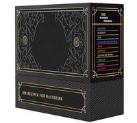 Bartender Recipe Cards, Mixed Drink Guide, 4.72x3.86x1.65 inches Cocktail, Comprehensive Ingredient Reference, for Beginners, Pros, Home and Party Use