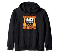 Bartenders Make The Best Grandpas Funny Bartending Alcoholic Sweat à Capuche