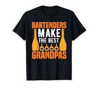 Bartenders Make The Best Grandpas Funny Bartending Alcoholic T-Shirt