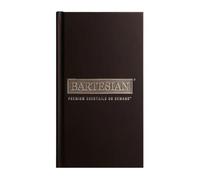 Bartesian Livre de menu de cocktails 2026 de qualité supérieure - Livre de recettes de barman avec associations, recommandations, images et recettes de cocktails Bartesian - Livre de mixologie pour