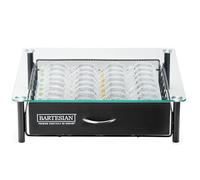 Bartesian Organisateur de tiroir de rangement pour capsules de cocktail - Élégant distributeur de cocktails Mixology - Accessoires de bar à domicile pour machine à cocktails - Peut contenir jusqu'à 36