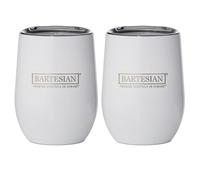 Bartesian Tumbler Verre - Verres pour Cocktails & Mocktails, Verres à Bar pour Whiskey, Old Fashioned, Mojito et des Boissons On the Rocks, 384 ml, Set de 2