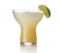 Bartesian Verre Margarita Sans Pied - Verres pour Cocktails & Mocktails, Verres à Bar pour Margaritas, Cosmopolitan, Lemon Drop, Piña Colada ou Cocktails Glacés, 444 ml, Set de 2