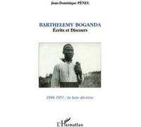 Barthélemy Boganda Jean-Dominique Pénel (Auteur)