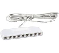 Barthelme 51992009 51992009 Boîte de distribution Longueur de câble: 2.00 m 48 V/DC plastique (L x l x H) 80 x 38 x 10 mm 1 pc(s)
