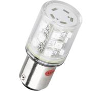 Barthelme 52160211 Voyant de signalisation LED rouge BA15d 24 V/DC, 24 V/AC 20 mA 10 lm