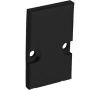 Barthelme 62399110_9005 Set dembouts de fermeture aluminium (L x l x H) 3 x 18.4 x 30 mm 2 pc(s)